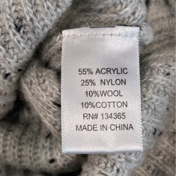 Vintage Andrea JovineSide Tie Turtle Neck Sweater - Picture 8 of 9